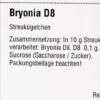 Dhu Bryonia D8 Globuli 10 G