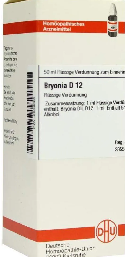 Dhu Bryonia D12 50 ml Dilution