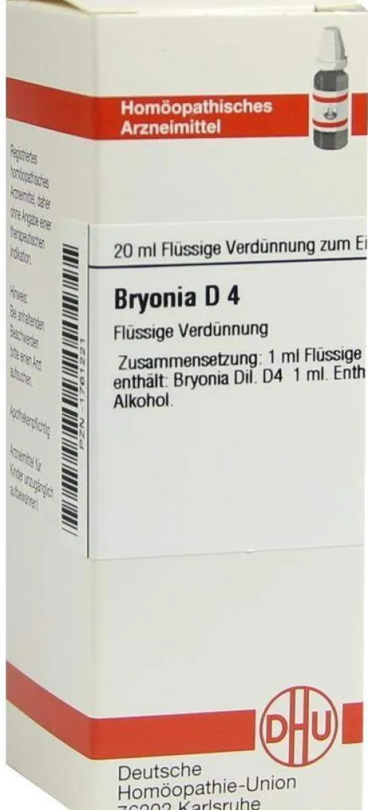 Dhu Bryonia D4 20 ml Dilution
