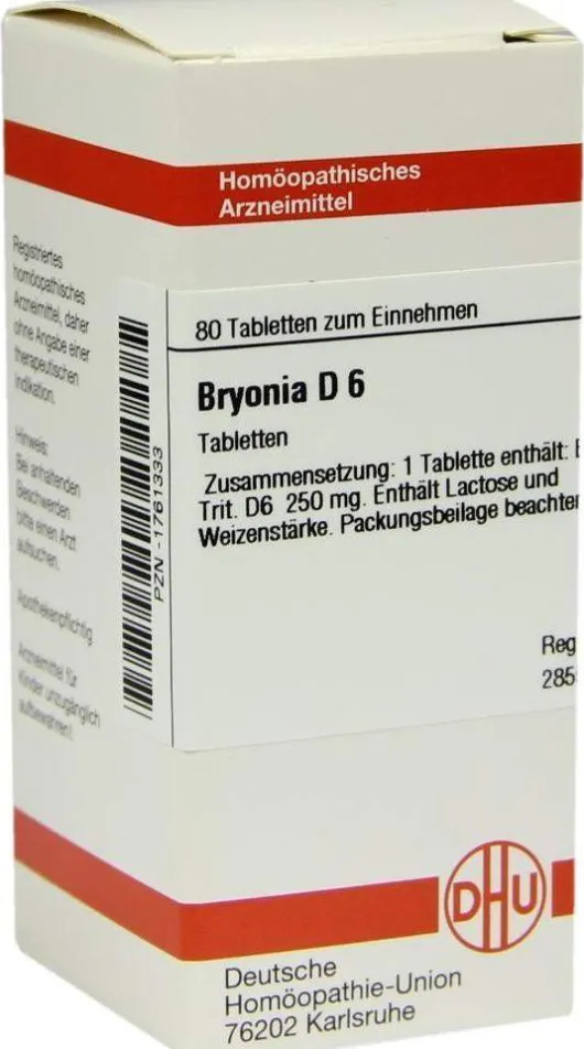 Dhu Bryonia D6 80 Tabletten