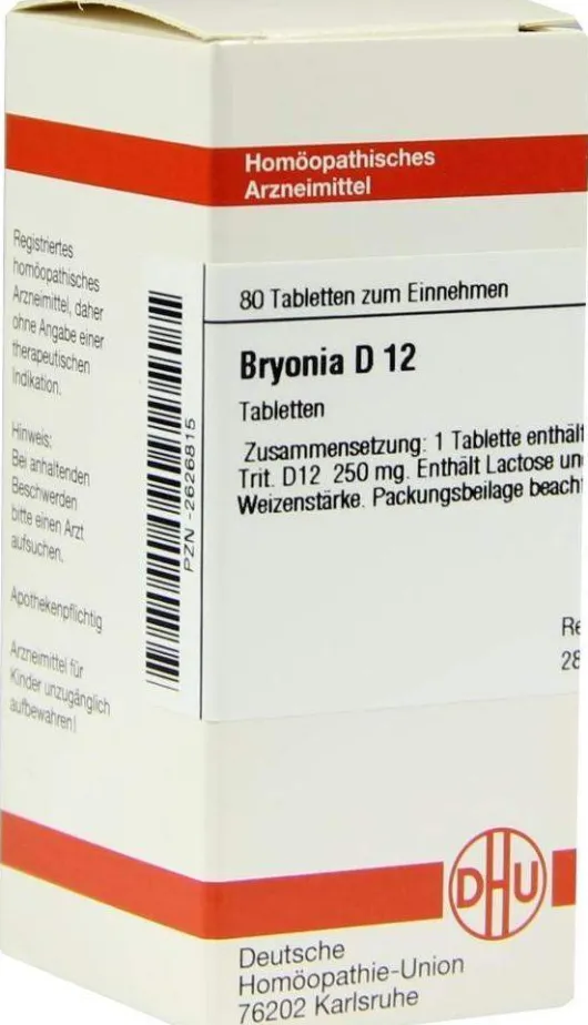 Dhu Bryonia D12 80 Tabletten
