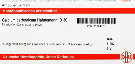 Dhu Calcium Carbonicum Hahnemanni D30 Ampullen