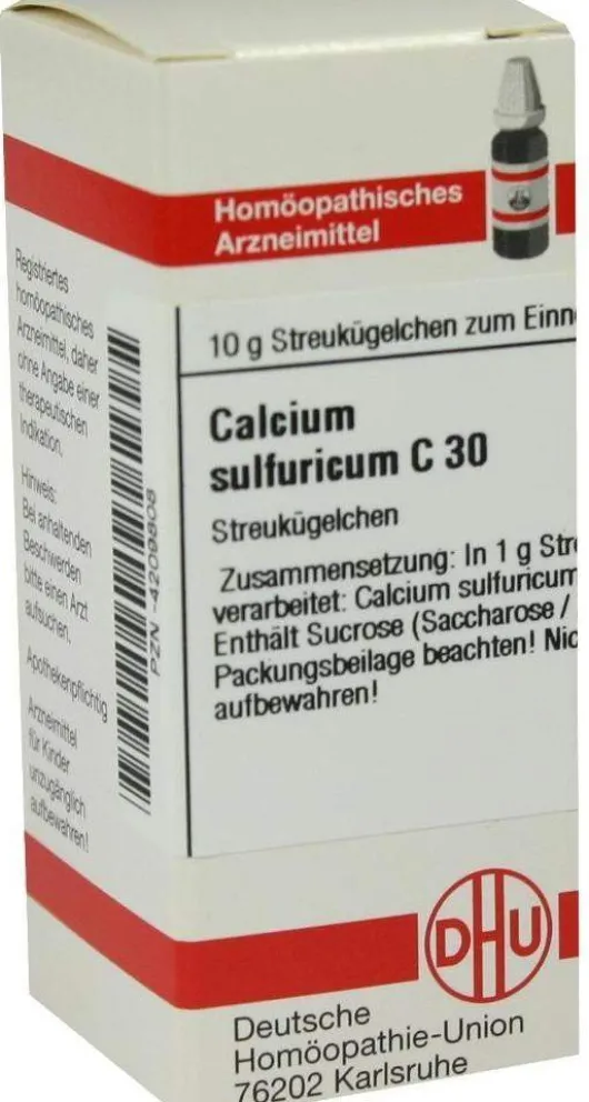 Dhu Calcium Sulfuricum C30 Globuli