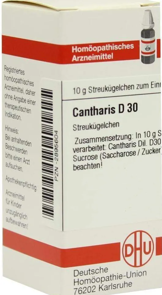 Dhu Cantharis D30 10 G Globuli
