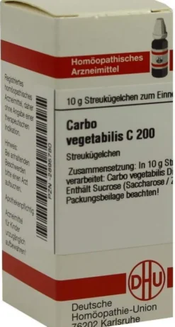 Dhu Carbo Vegetabilis C200 Globuli