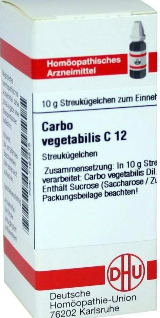 Dhu Carbo Vegetabilis C12 Globuli