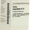 Dhu Carbo Vegetabilis D12 Dilution
