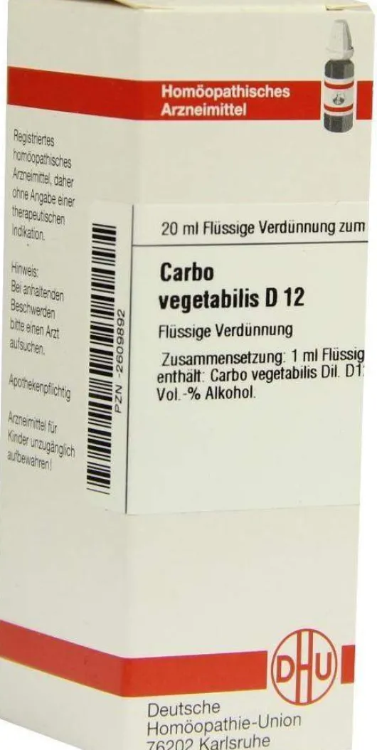 Dhu Carbo Vegetabilis D12 Dilution