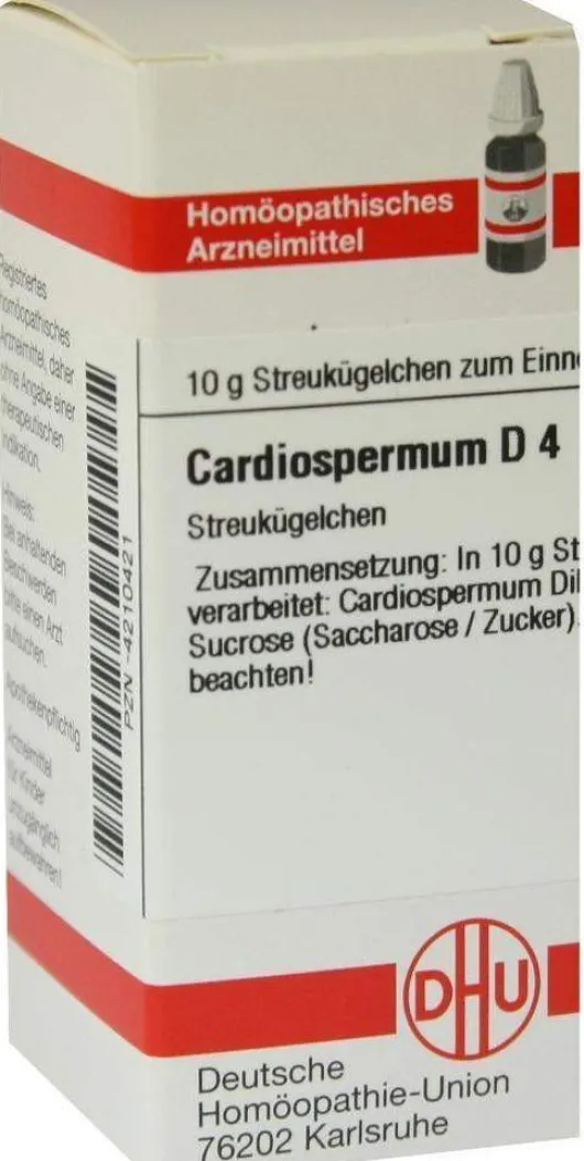 Dhu Cardiospermum D4 10 G Globuli