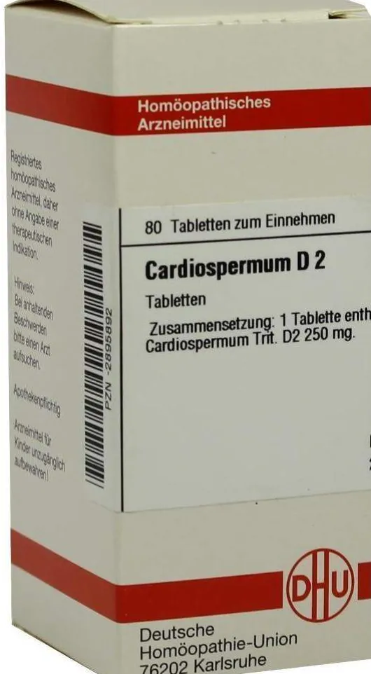Dhu Cardiospermum D2 80 Tabletten