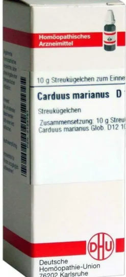 Dhu Carduus Marianus D12 10 G Globuli