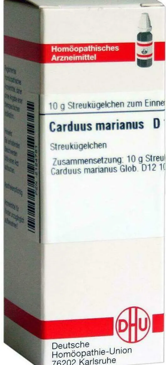 Dhu Carduus Marianus D12 10 G Globuli