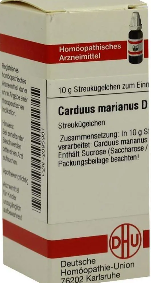 Dhu Carduus Marianus D2 Globuli