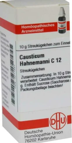 Dhu Causticum Hahnemanni C12 Globuli