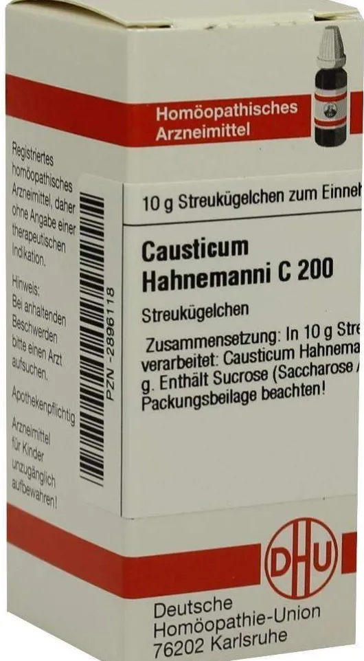 Dhu Causticum Hahnemanni C200 Globuli