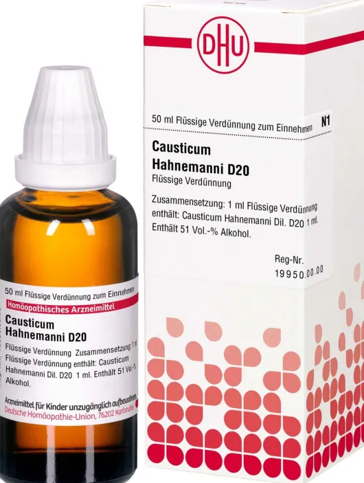 Dhu Causticum Hahnemanni D20 Dilution