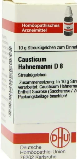 Dhu Causticum Hahnemanni D8 Globuli