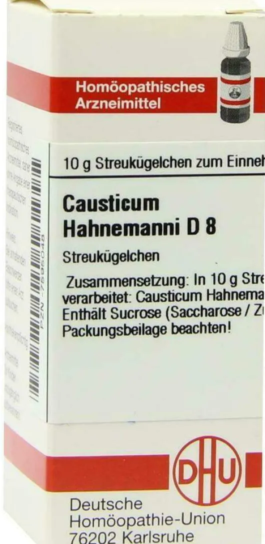 Dhu Causticum Hahnemanni D8 Globuli