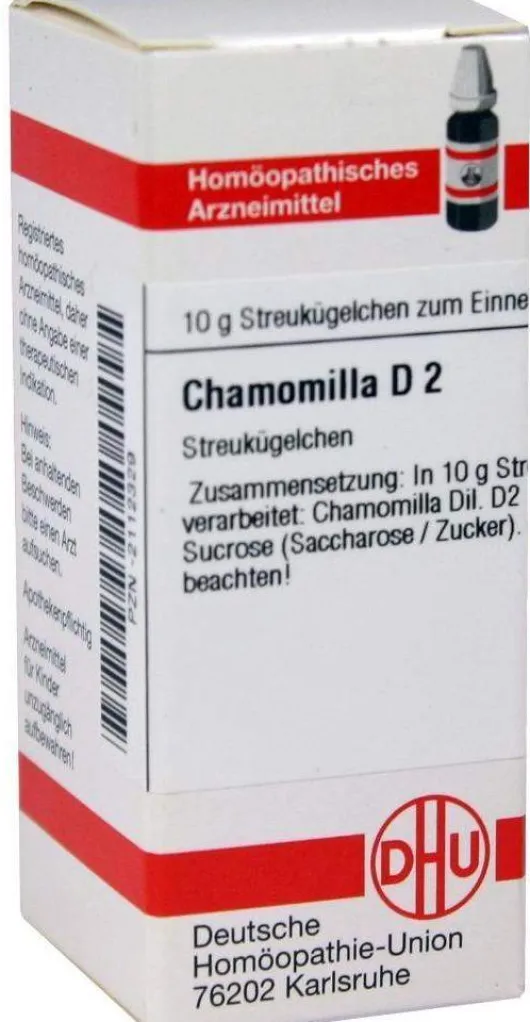 Dhu Chamomilla D2 Globuli