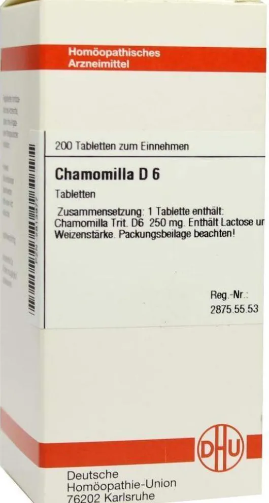 Dhu Chamomilla D6 200 Tabletten