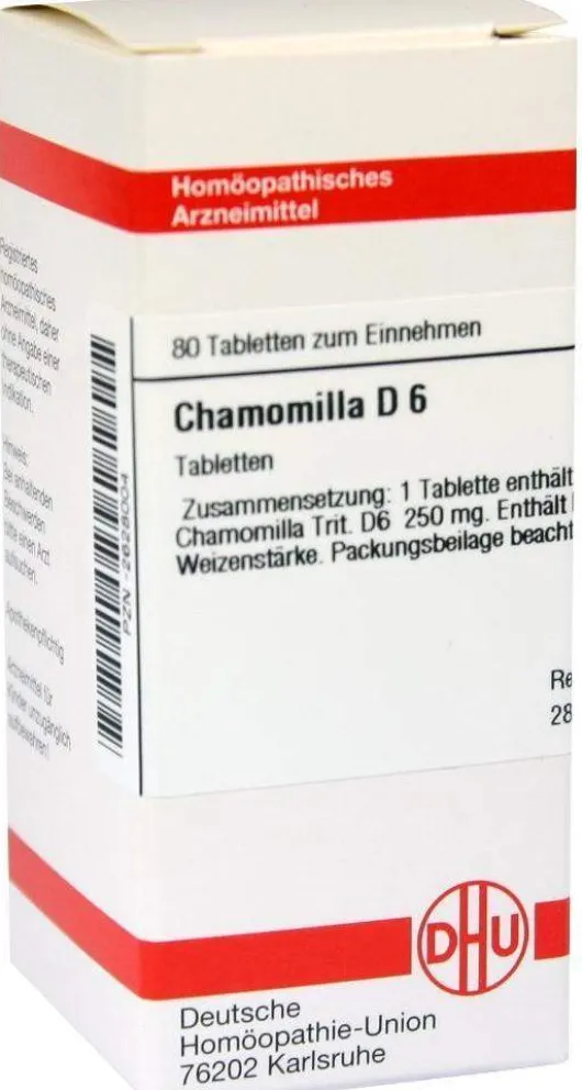Dhu Chamomilla D6 80 Tabletten
