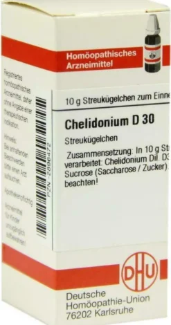 Dhu Chelidonium D30 10 G Globuli