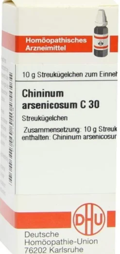 Dhu Chininum Arsenicosum C30 Globuli