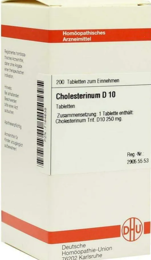 Dhu Cholesterinum D10 Tabletten