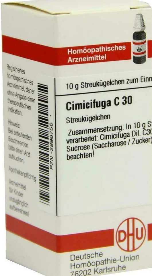 Dhu Cimicifuga C30 10 G Globuli