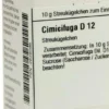 Dhu Cimicifuga D12 10 G Globuli
