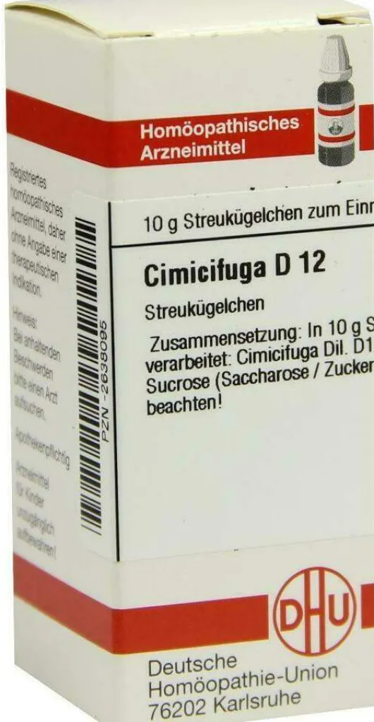 Dhu Cimicifuga D12 10 G Globuli