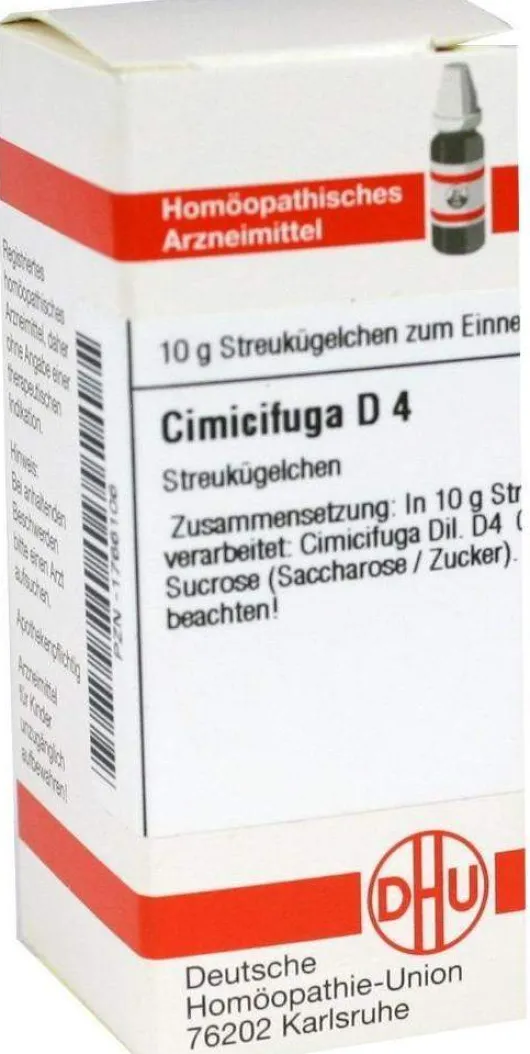 Dhu Cimicifuga D4 10 G Globuli