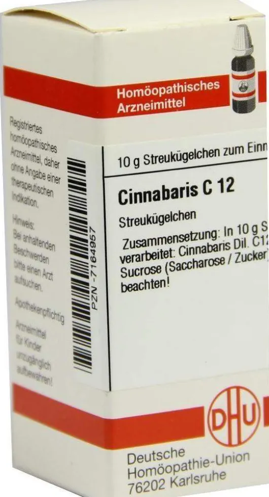 Dhu Cinnabaris C12 Globuli