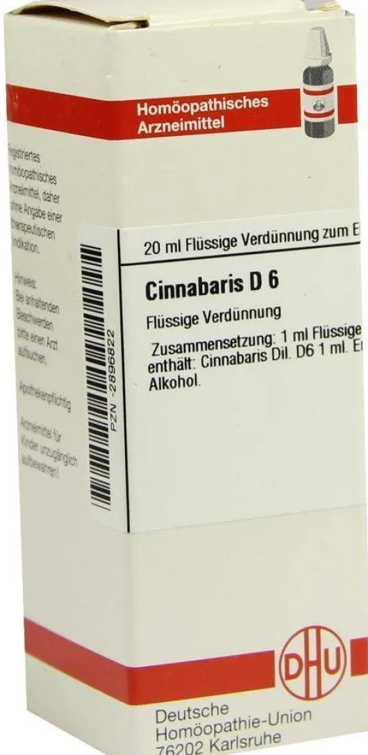 Dhu Cinnabaris D6 Dilution