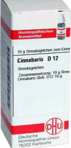 Dhu Cinnabaris D12 10 G Globuli