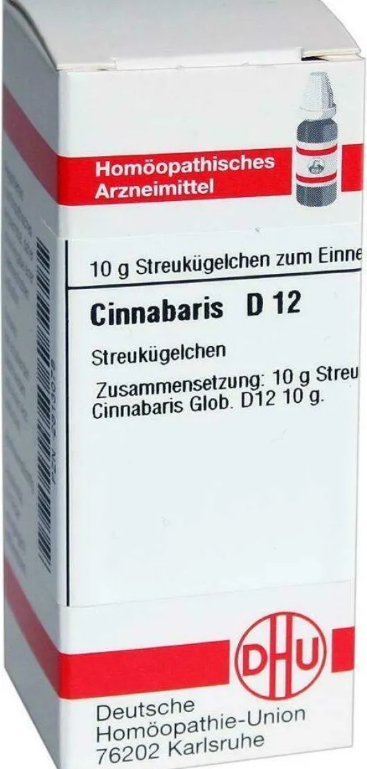 Dhu Cinnabaris D12 10 G Globuli