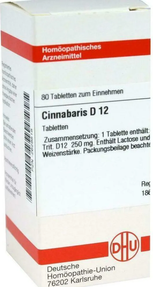 Dhu Cinnabaris D12 Tabletten