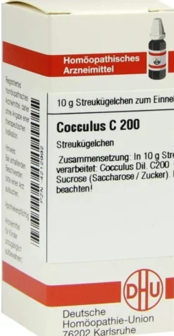 Dhu Cocculus C200 Globuli