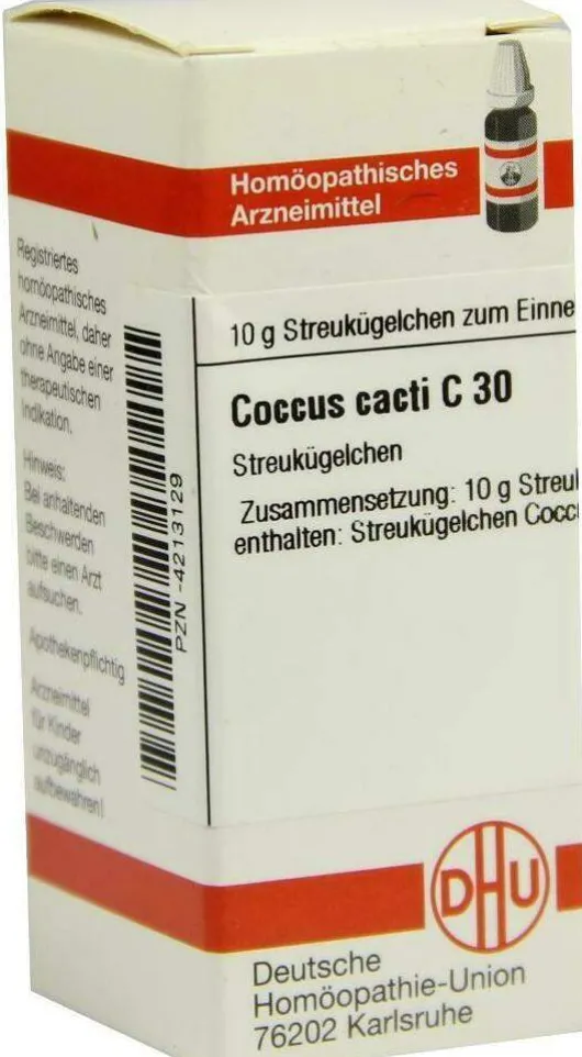 Dhu Coccus Cacti C30 Globuli 10 G