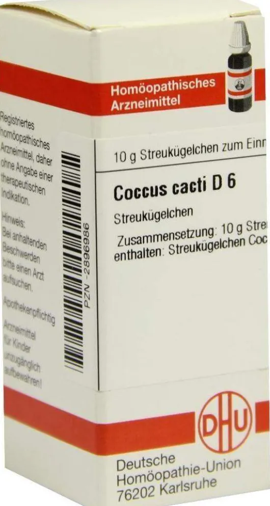 Dhu Coccus Cacti D6 10 G Globuli