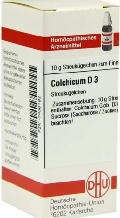 Dhu Colchicum D3 10 G Globuli