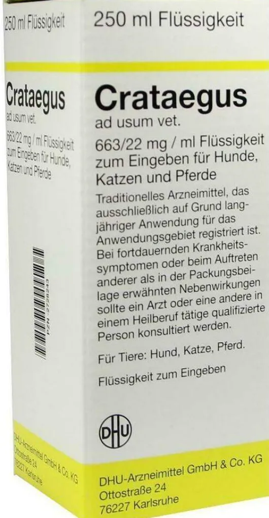 Dhu Crataegus Ad Usum vet. 250 ml Dilution