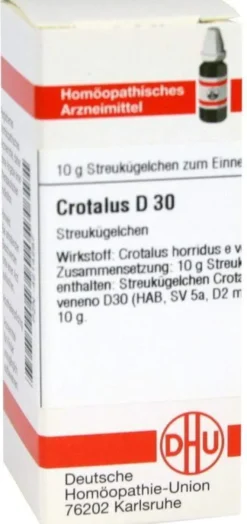 Dhu Crotalus D30 Globuli