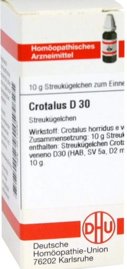 Dhu Crotalus D30 Globuli