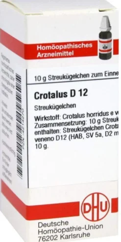 Dhu Crotalus D12 Globuli