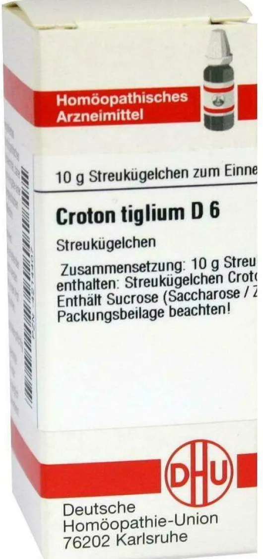 Dhu Croton Tiglium D6 Globuli