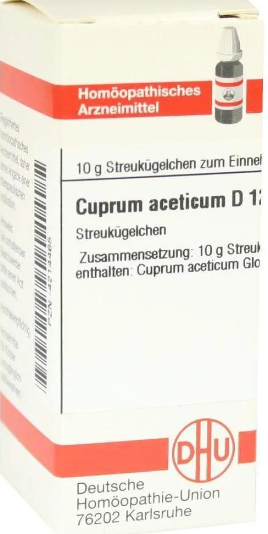 Dhu Cuprum Aceticum D12 Globuli