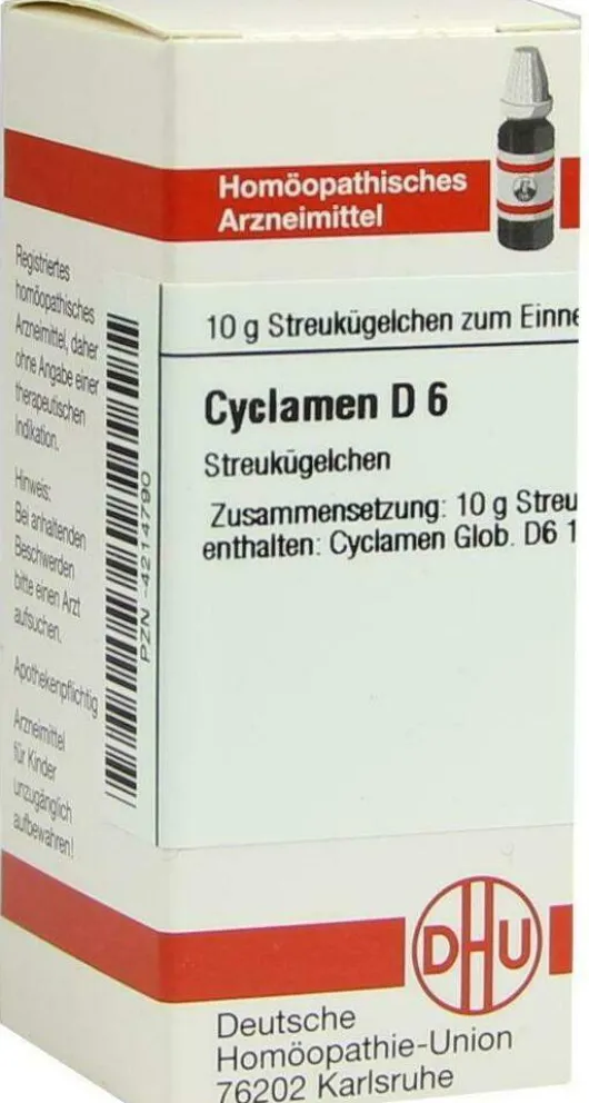 Dhu Cyclamen D6 Globuli