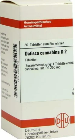 Dhu Datisca Cannabina D2 80 Tabletten