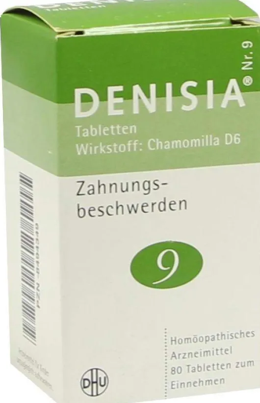 Dhu Denisia Nr. 9 Chamomilla D6 80 Tabletten